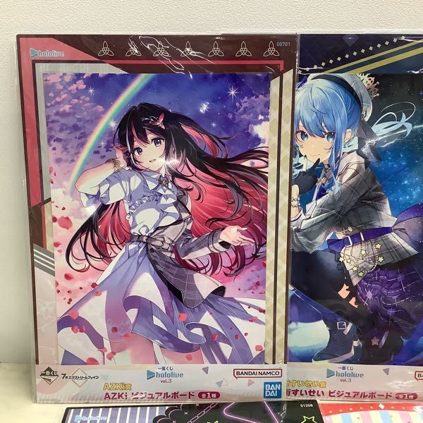 1円〜 一番くじ hololive vol.3 等 7色エクストリームファイン 夜空メル賞 夜空メル ビジュアルボード 他