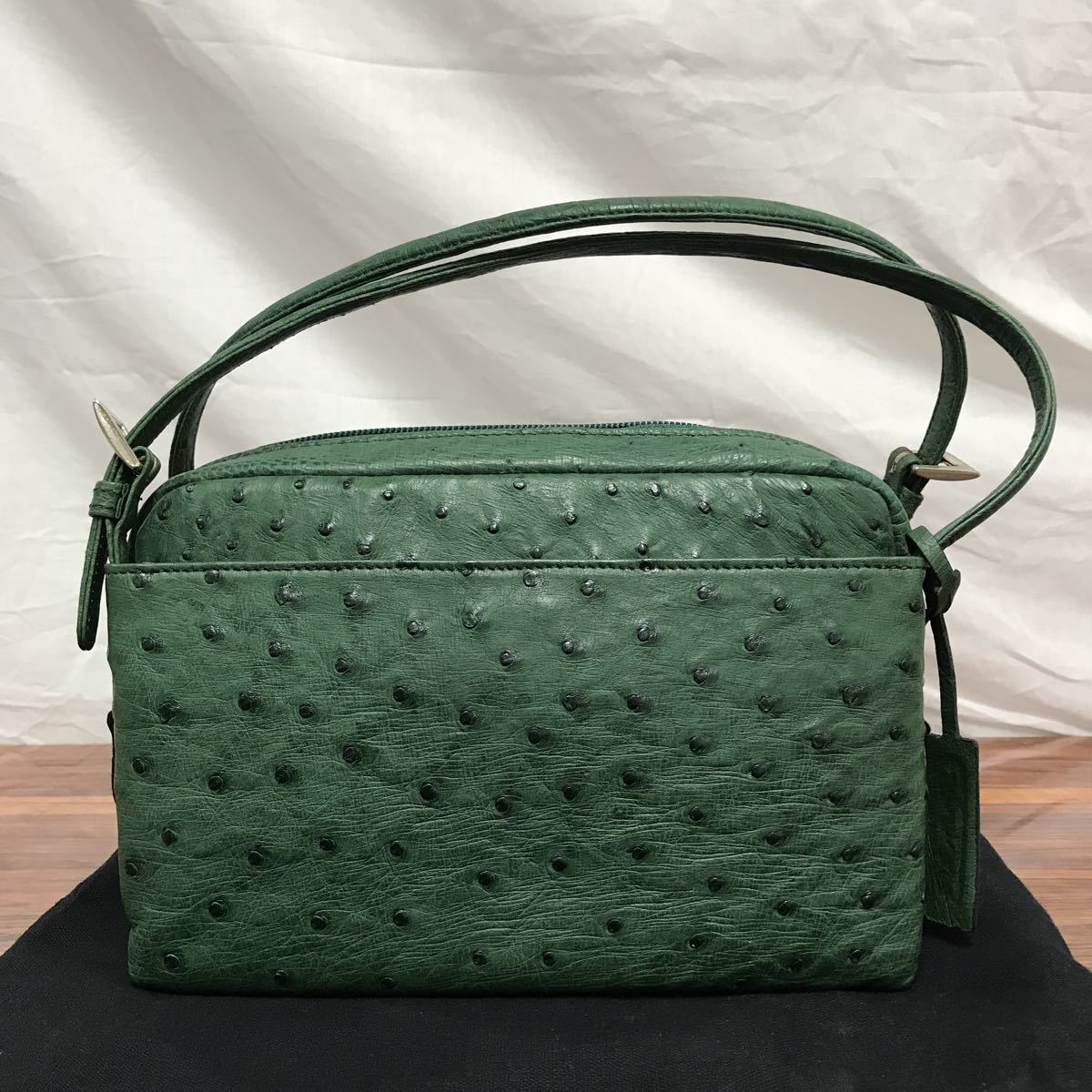 オーストリッチ OSTRICH バッグ ハンドバッグ 本革 エキゾチックレザー