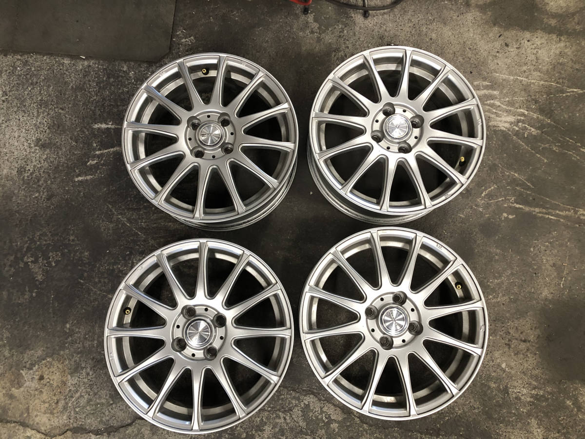 格安，豊富な】 美品 ウェッズ ravrion LUMIERE 15インチ 5.5J+42
