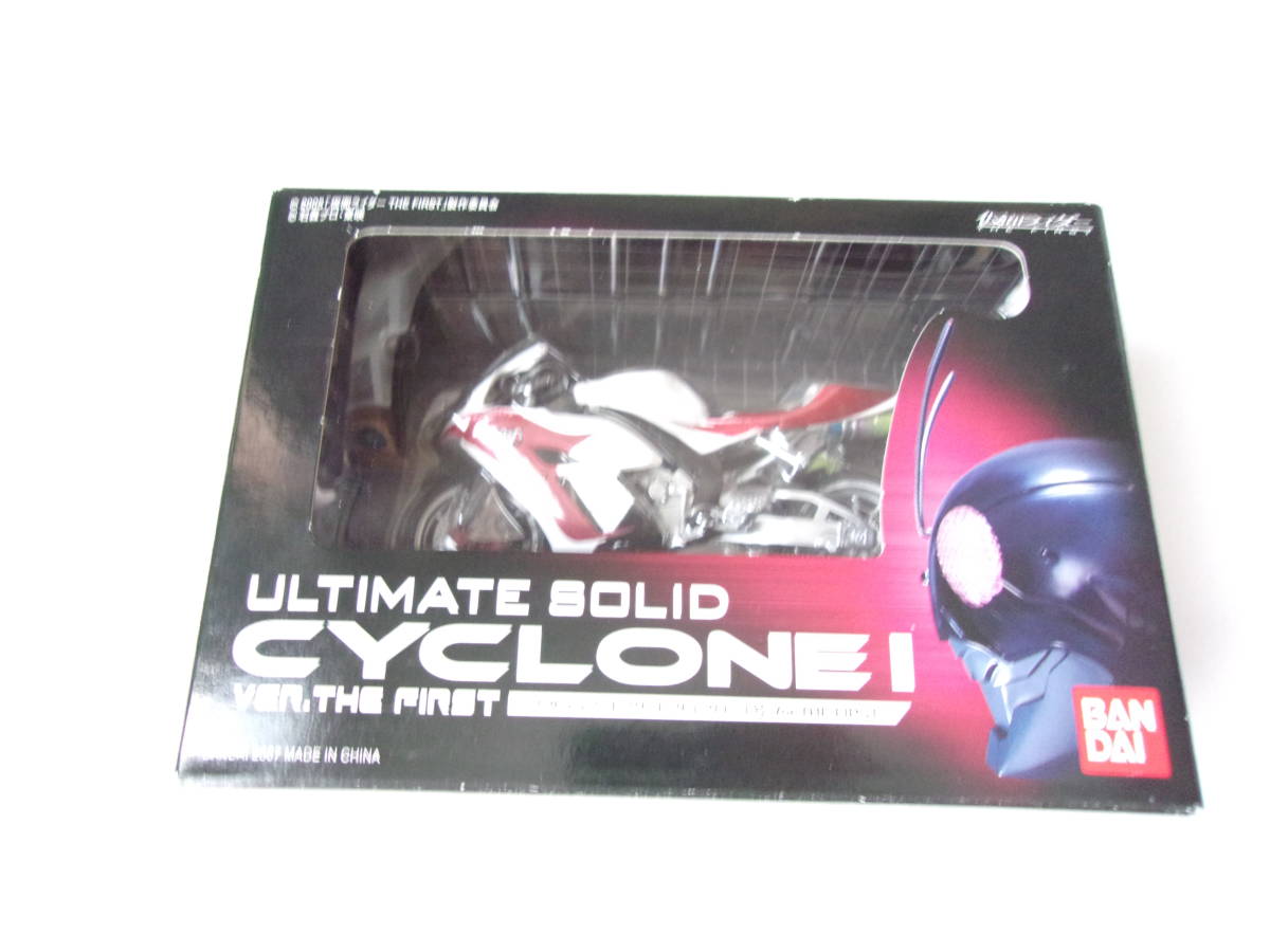 低価，人気 バンダイ アルティメットソリッド 仮面ライダーTHE FIRST サイクロン1号Ver.THE FIRST 開封品(仮面ライダー1号)｜売買されたオークション情報、yahooの商品情報をアーカイブ公開 - オークファン 仮面ライダー1号