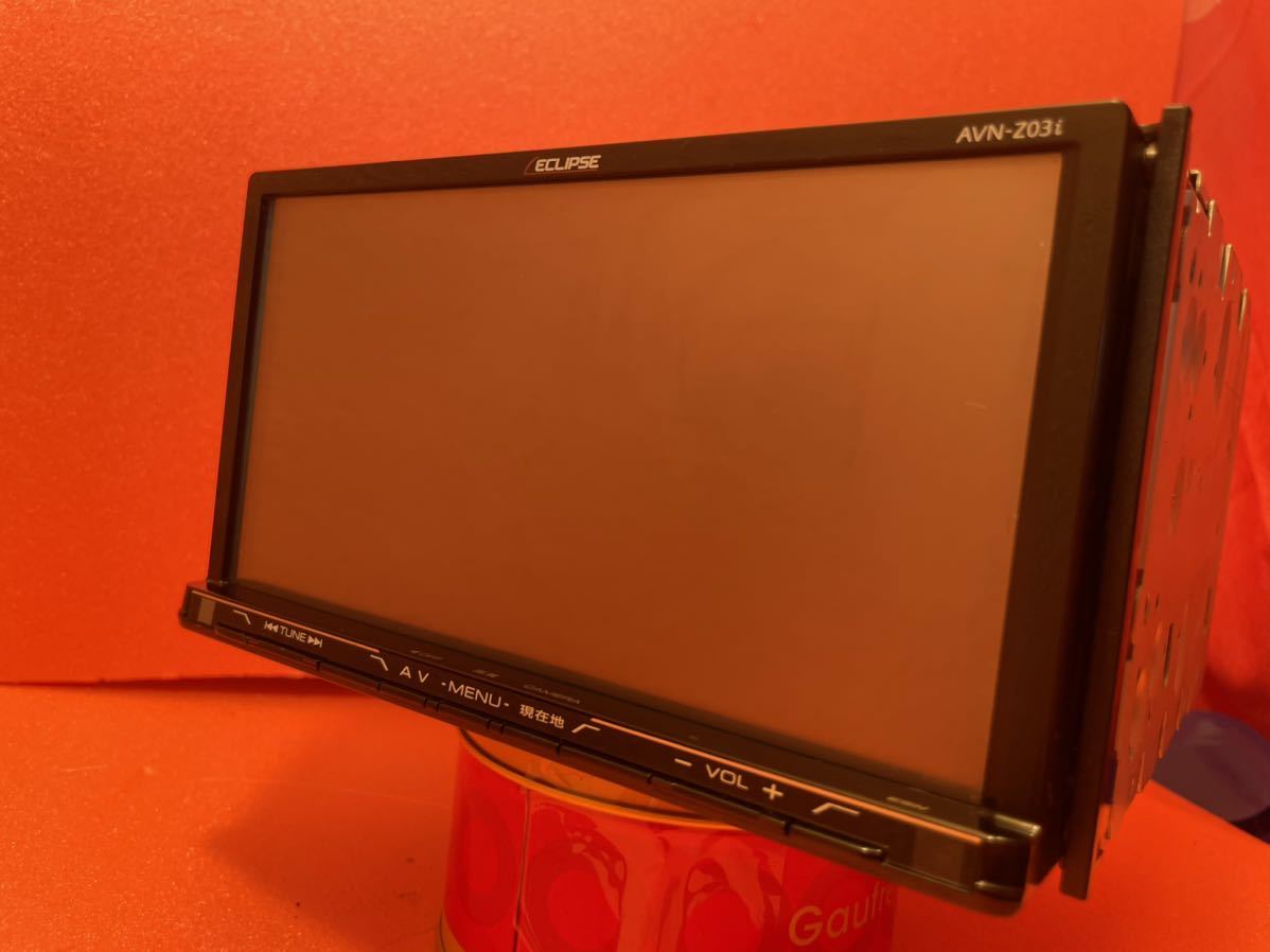 動作未確認品:イクリプス Eclipse AVN-Z03i フルセグ 4X4地デジ TV 地図データ 無しの為に動作確認出来ません。本体のみになります。
