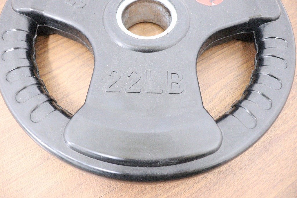 アイロテック オリンピックラバープレート10kg2枚 ivanko mbc オール