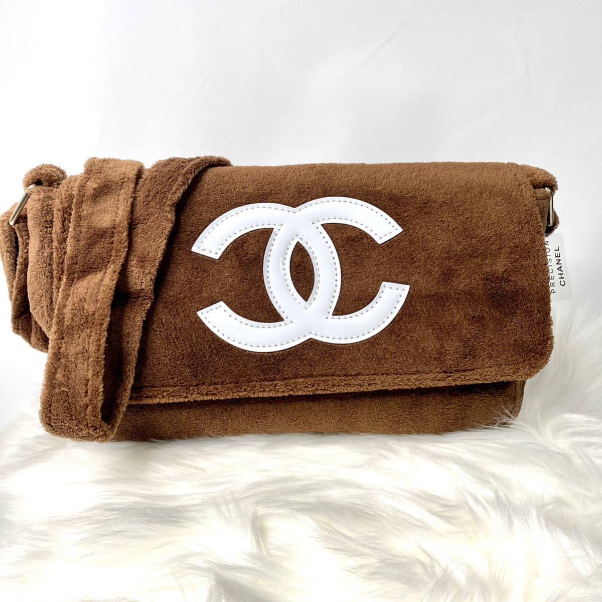 ノベルティ ショルダーバッグ シャネル パイル地 CHANEL プレシジョン 