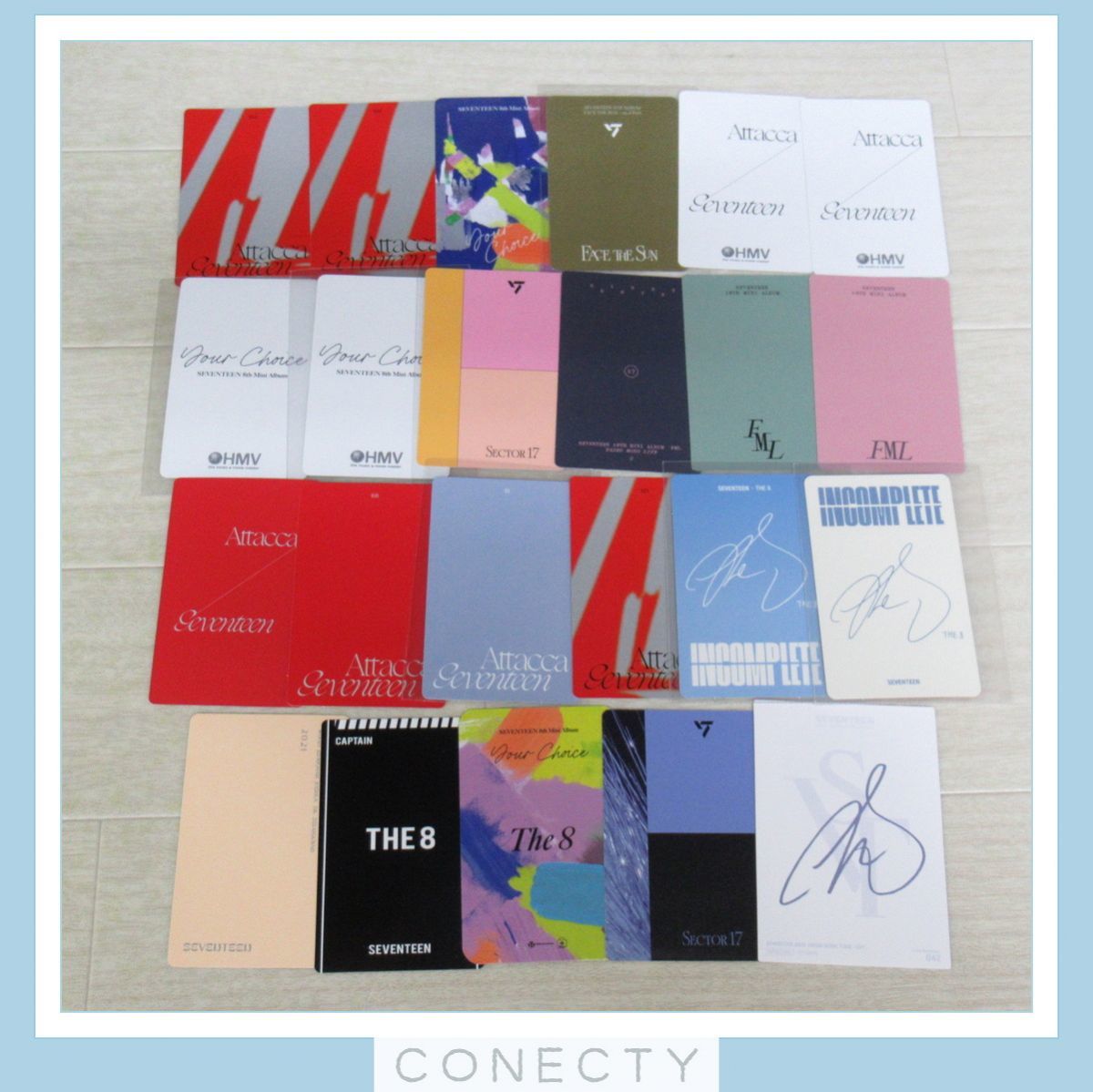 SEVENTEEN THE8 ミンハオ のみ トレカ フォトカード等 45枚/FML/HMV