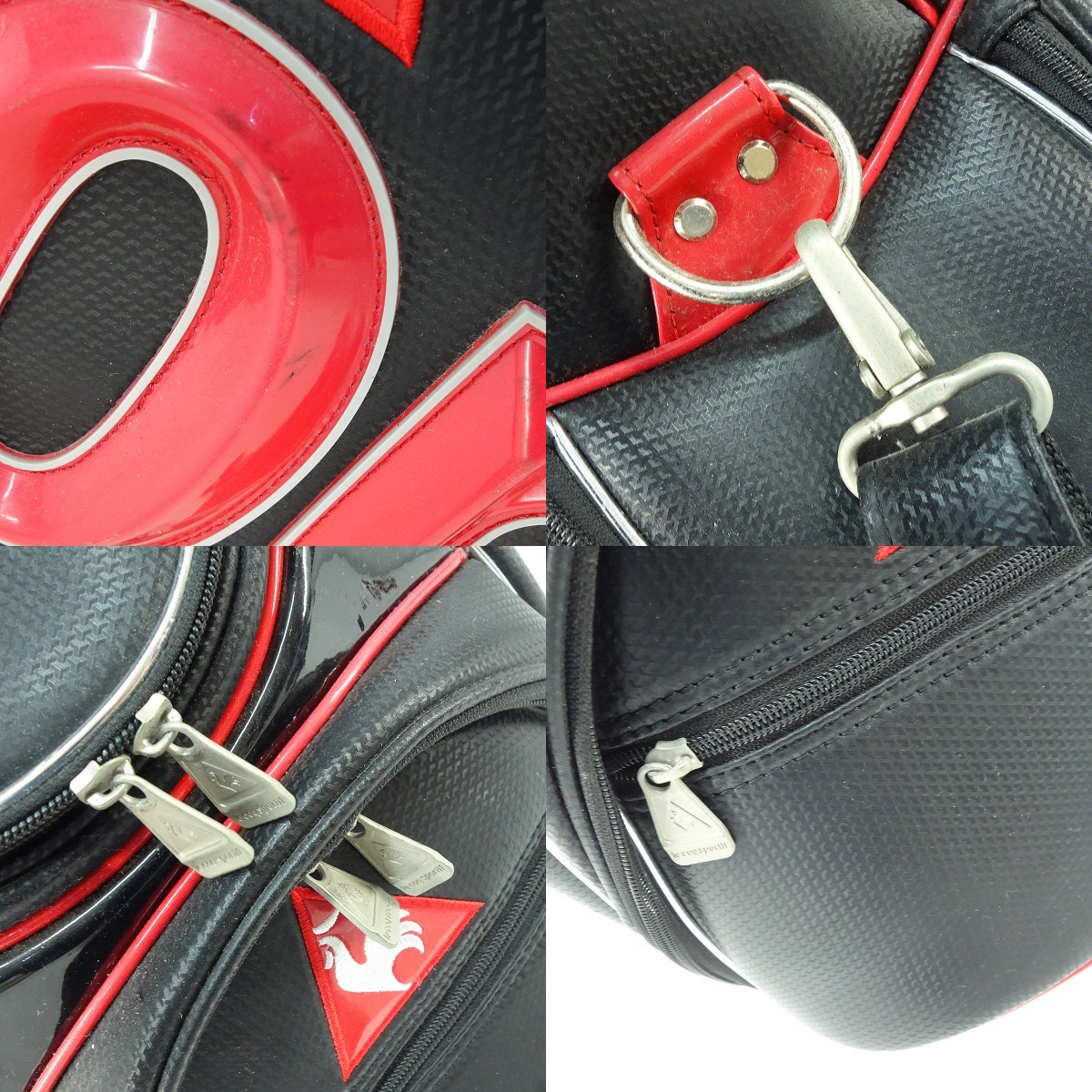 116♭le coq sportif/ルコックスポルティフ キャディバッグ 6分割