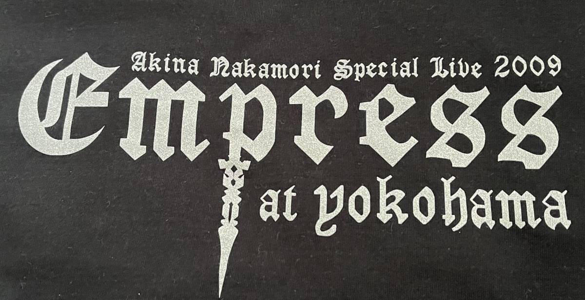 中森明菜 empress special live 2009 yokohama Tシャツ Mサイズ未使用