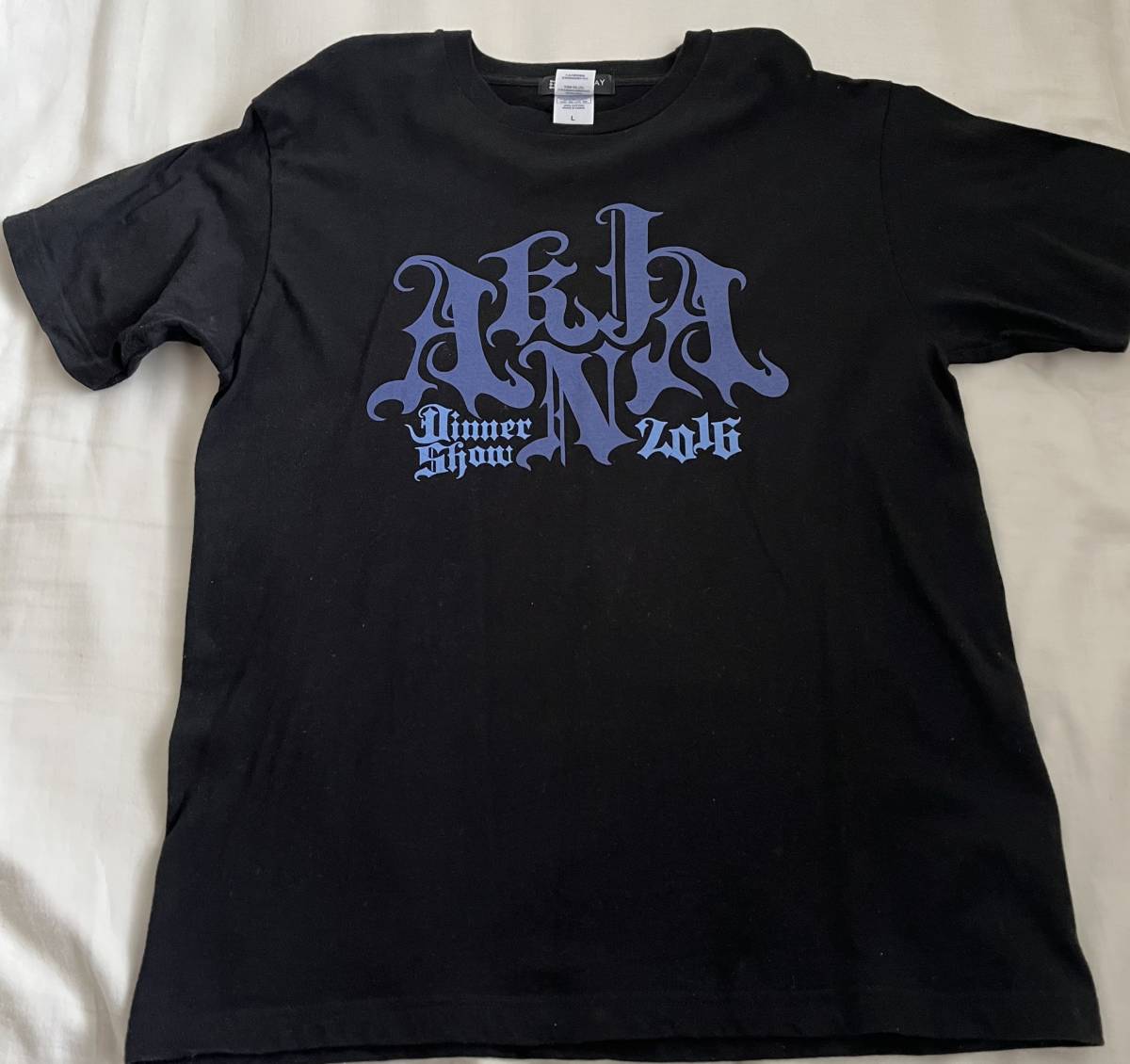 2中森明菜 Tシャツ Empress at yokohama 2009スペシャル 中森明菜 empress special live 2009 yokohama Tシャツ Mサイズ未使用