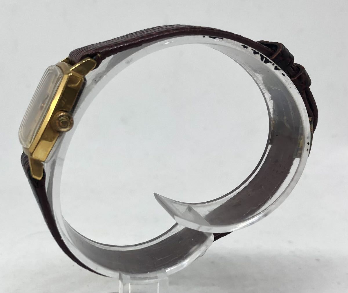 SR118】ジャンク品 OMEGA オメガ Geneve ジュネーブ 手巻き スクエア 