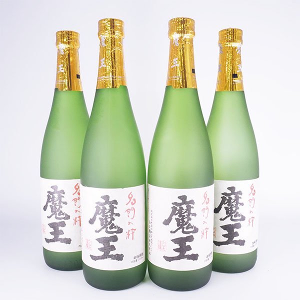 100%新品，爆買い 東京都内発送限定 店頭受取可 4本セット 白玉醸造 本格焼酎 名門の粋 魔王 2021年2 8月詰口 720ml/四合瓶 25% 芋焼酎 J22034(魔王)｜売買されたオークション情報、yahooの商品情報をアーカイブ公開 - 芋焼酎
