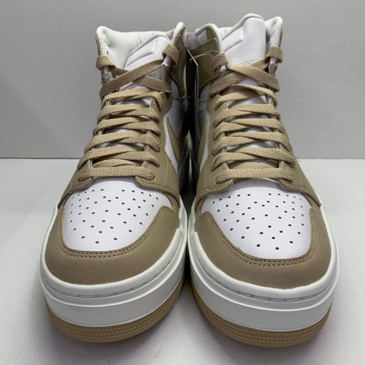 268-BY57) 未使用 NIKE WMNS AIR JORDAN 1 HIGH ELEVATE Vachetta Tan 