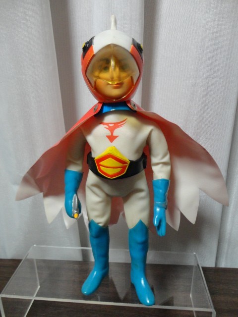 中嶋製作所 大鷲のケン 科学忍者隊ガッチャマン ソフビ 当時モノ 中嶋