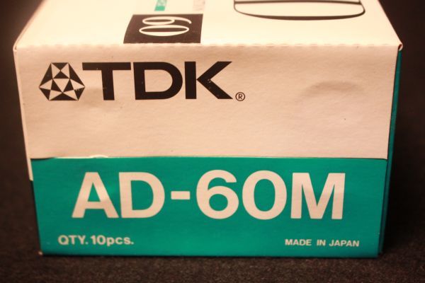 新品未使用】☆未開封 カセットテープ『未使用 TDK 60分 AD60M 10個