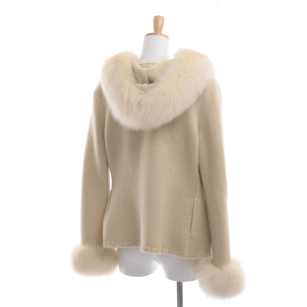 □ FOXEY フォクシー ファージャケット ニットジャケット フォックス 