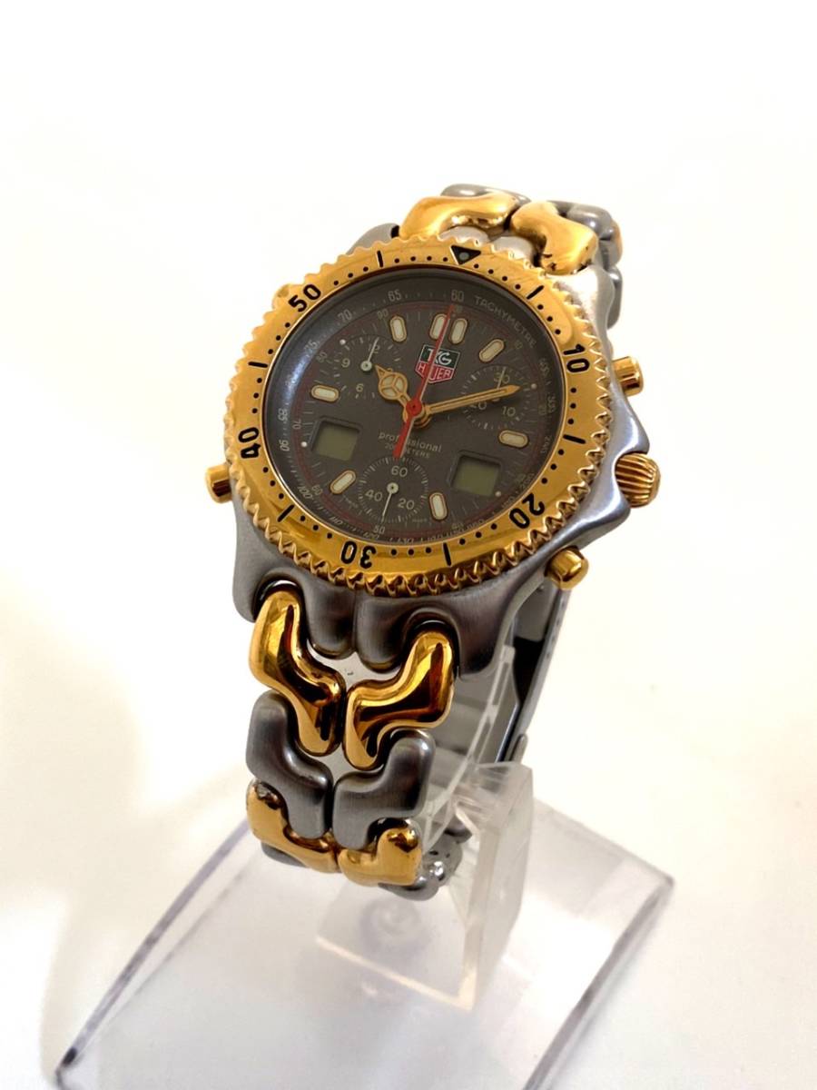 極美品 TAG HEUER タグホイヤー CG1122-0 セル セナモデル 腕時計 