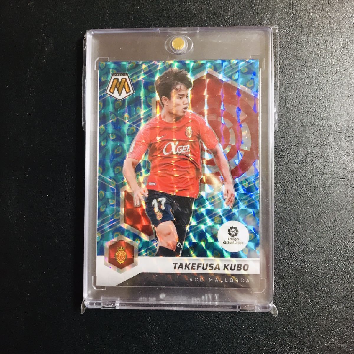 SSP) 久保建英 / 2021-22 Panini Mosaic LaLiga Soccer Choice Peacock