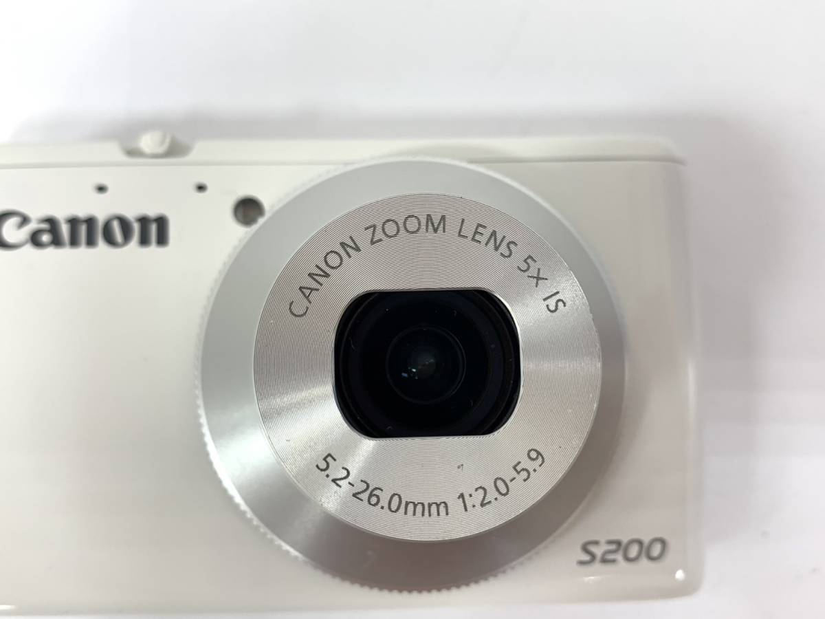 7046 中古 レンズエラー 通電確認 Canon キャノン S200 5.2-26.0mm 1