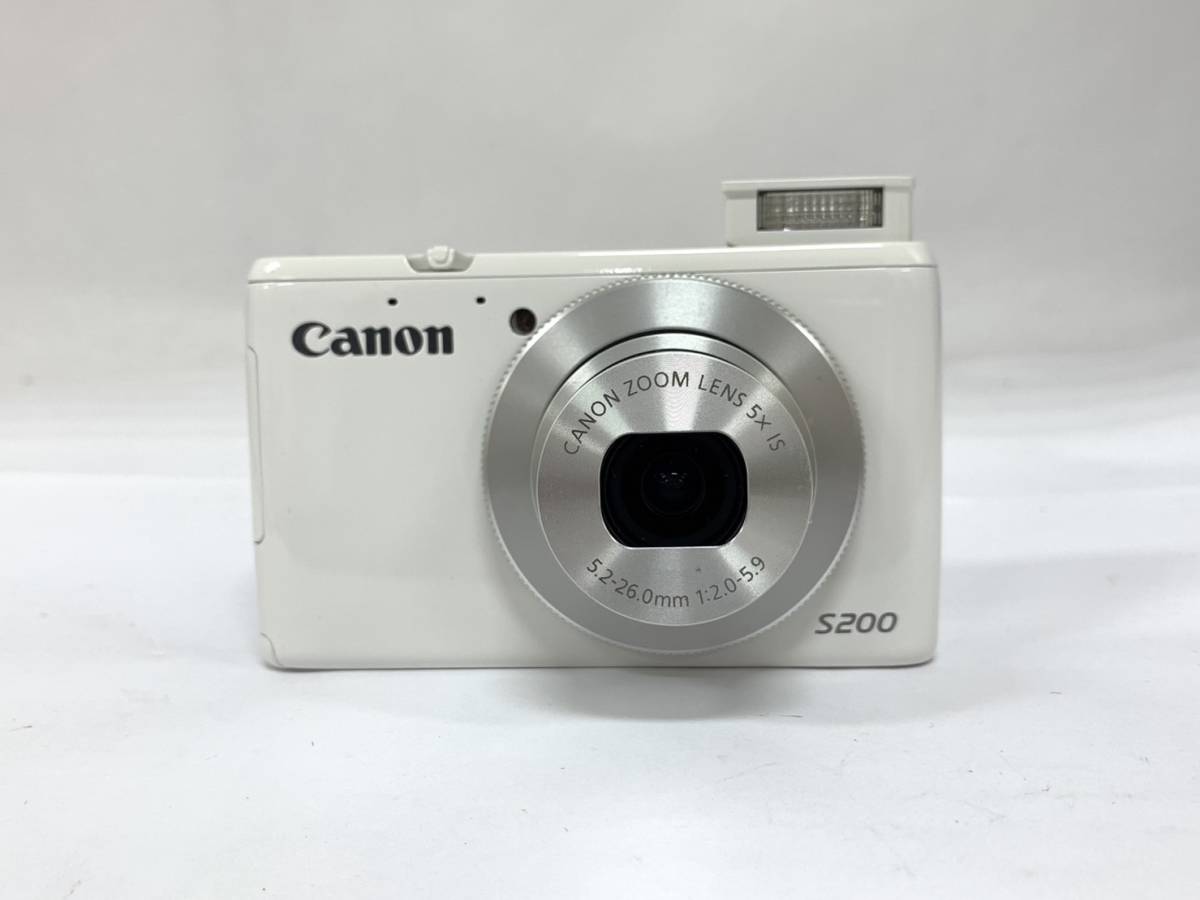 7046 中古 レンズエラー 通電確認 Canon キャノン S200 5.2-26.0mm 1