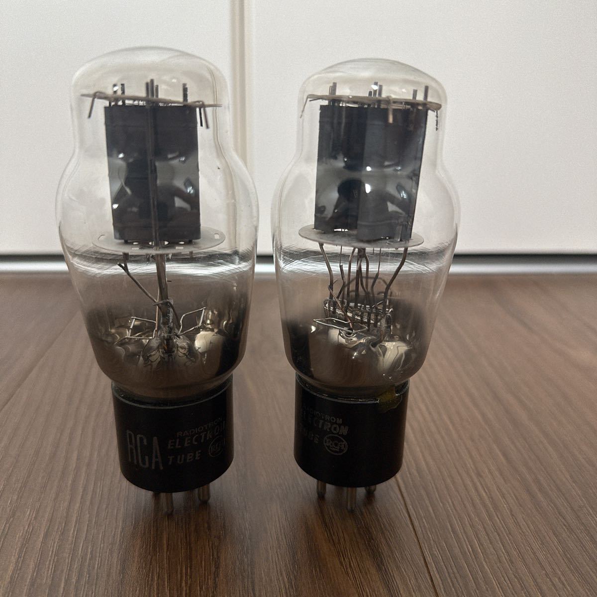 稀少!! 真空管2本セット RCA ELECTRON TUBE オーディオ機器 ヴィンタージ VINTAGE MADE IN USA 2A3
