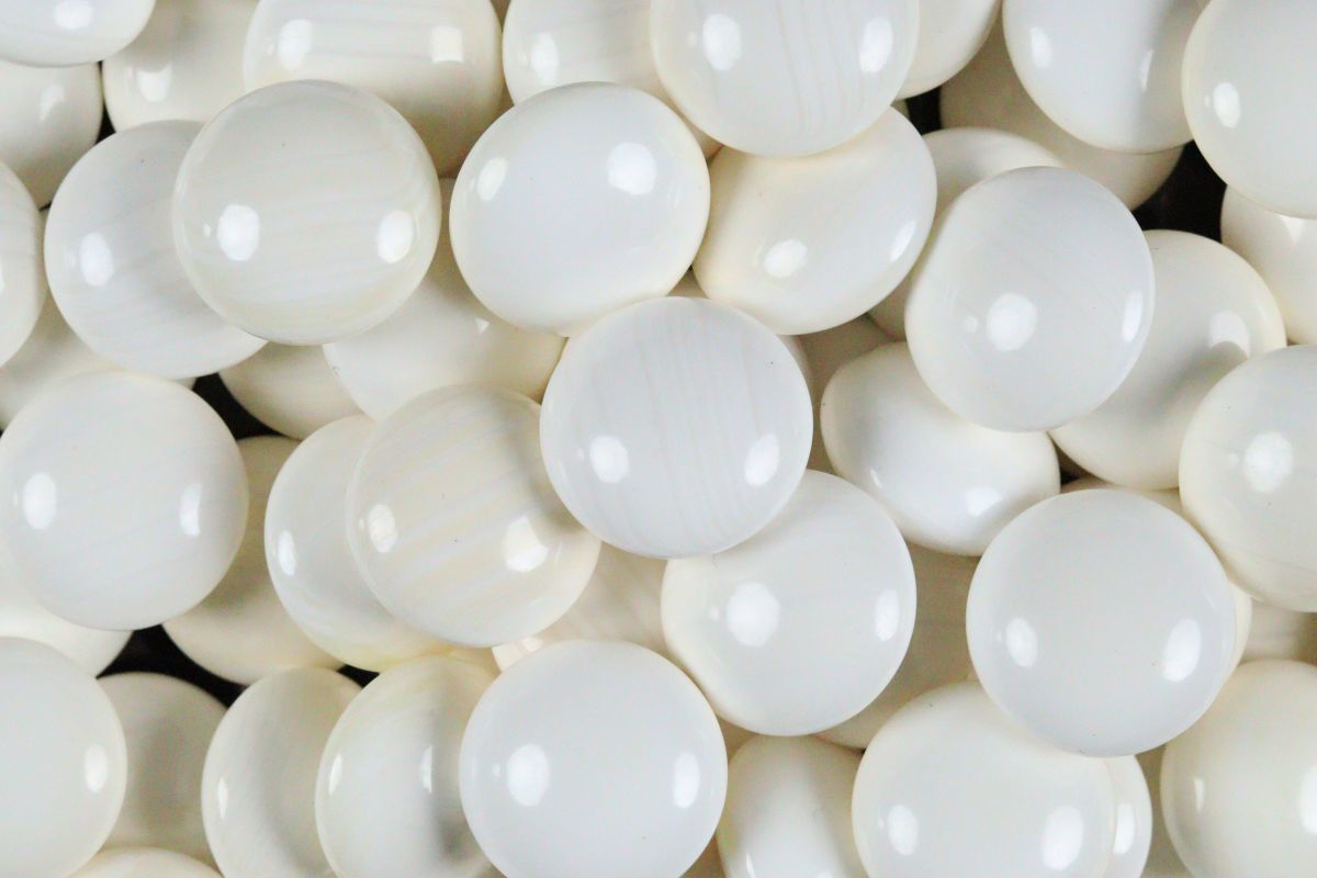 日向特製 本蛤碁石 32号 | 幻の碁石日向特産蛤碁石 雪印 32