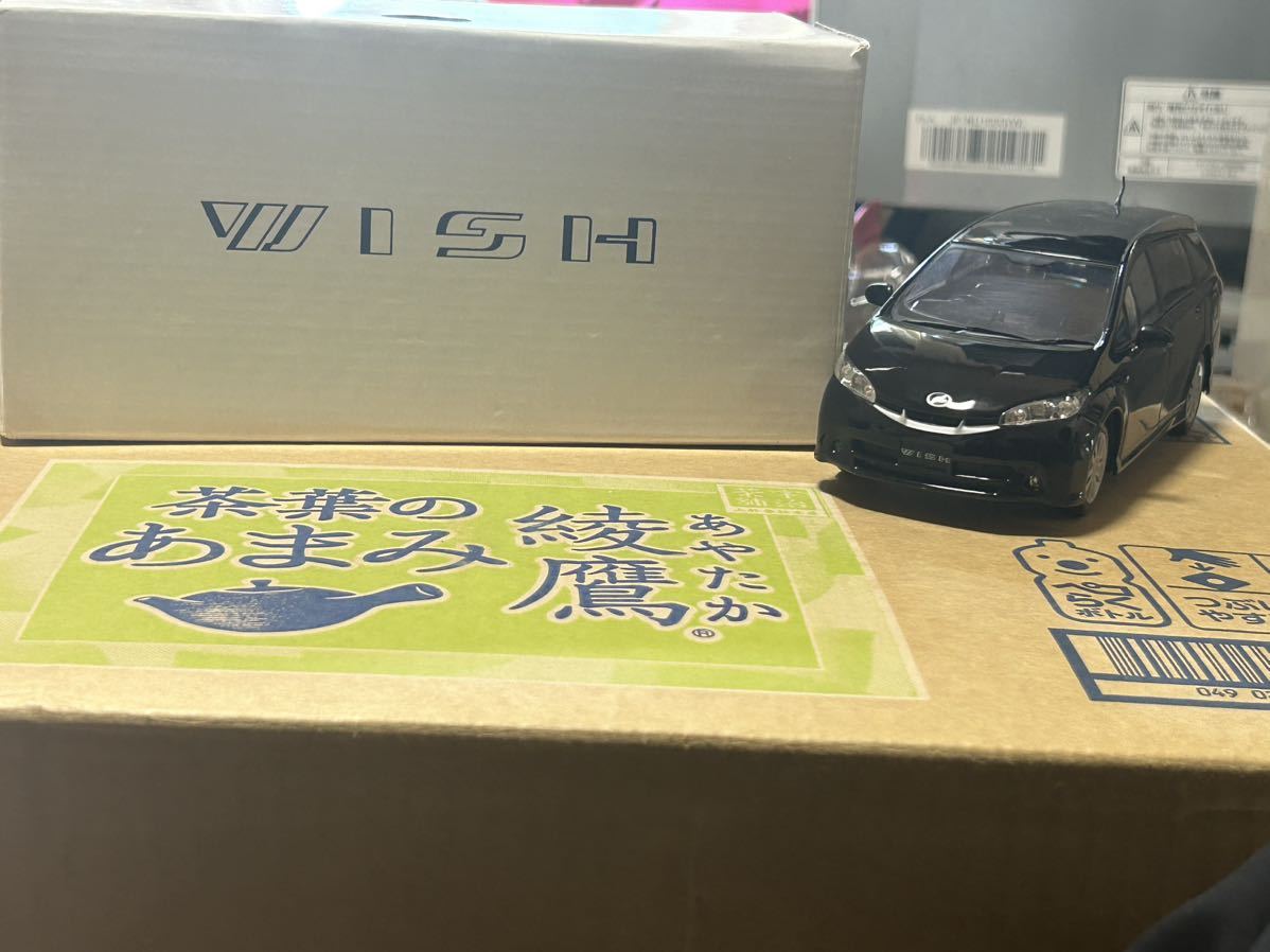 TOYOTA トヨタ 1/24 ウィッシュ WISH カラーサンプル ブラック