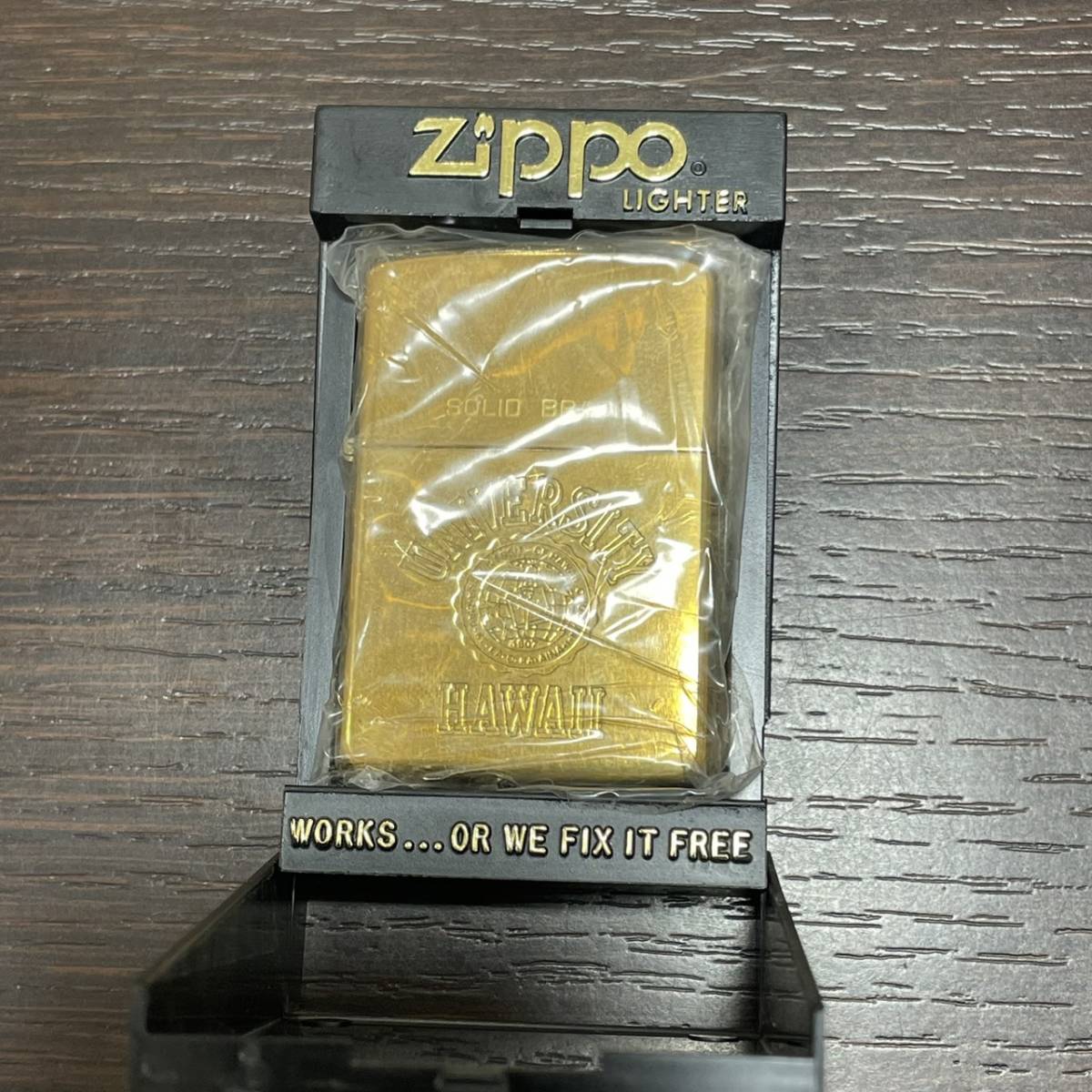 Yahoo!オークション (ライター) 「(大学)」Zippo の落札相場 「hawaii 