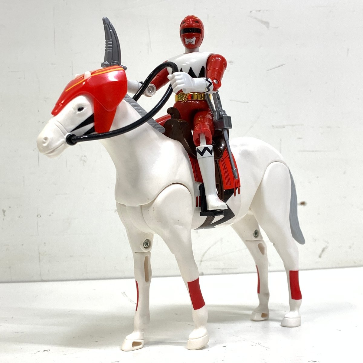 BANDAI プラデラ 獣走馬レッドスパーク＜元箱付き＞星獣戦隊ギンガマン 