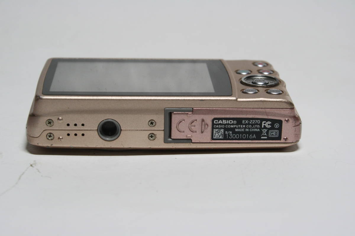 EXILIM EX-Z270(1000万画素 光学4倍) EXILIM EX-Z270 CASIO 中古