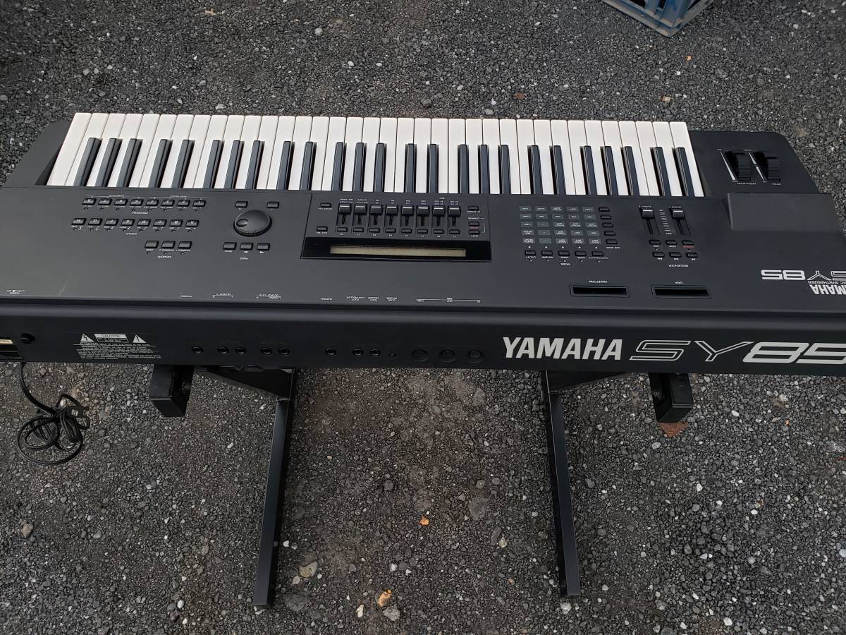 定番人気，品質保証】 YAMAHA SY85 説明書 ディスク ハードケース付き