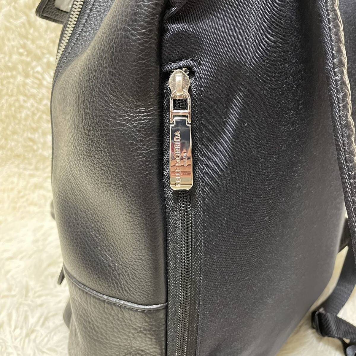 極美品 PELLE MORBIDA Maiden Voyage バックパック ブラック 黒 