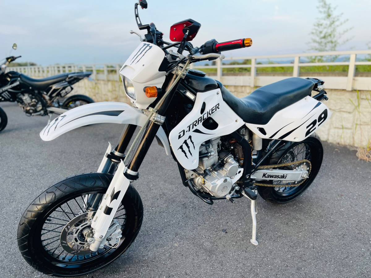 お得，得価 カワサキ Dトラッカー LX250E 12，957km D-Tracker 