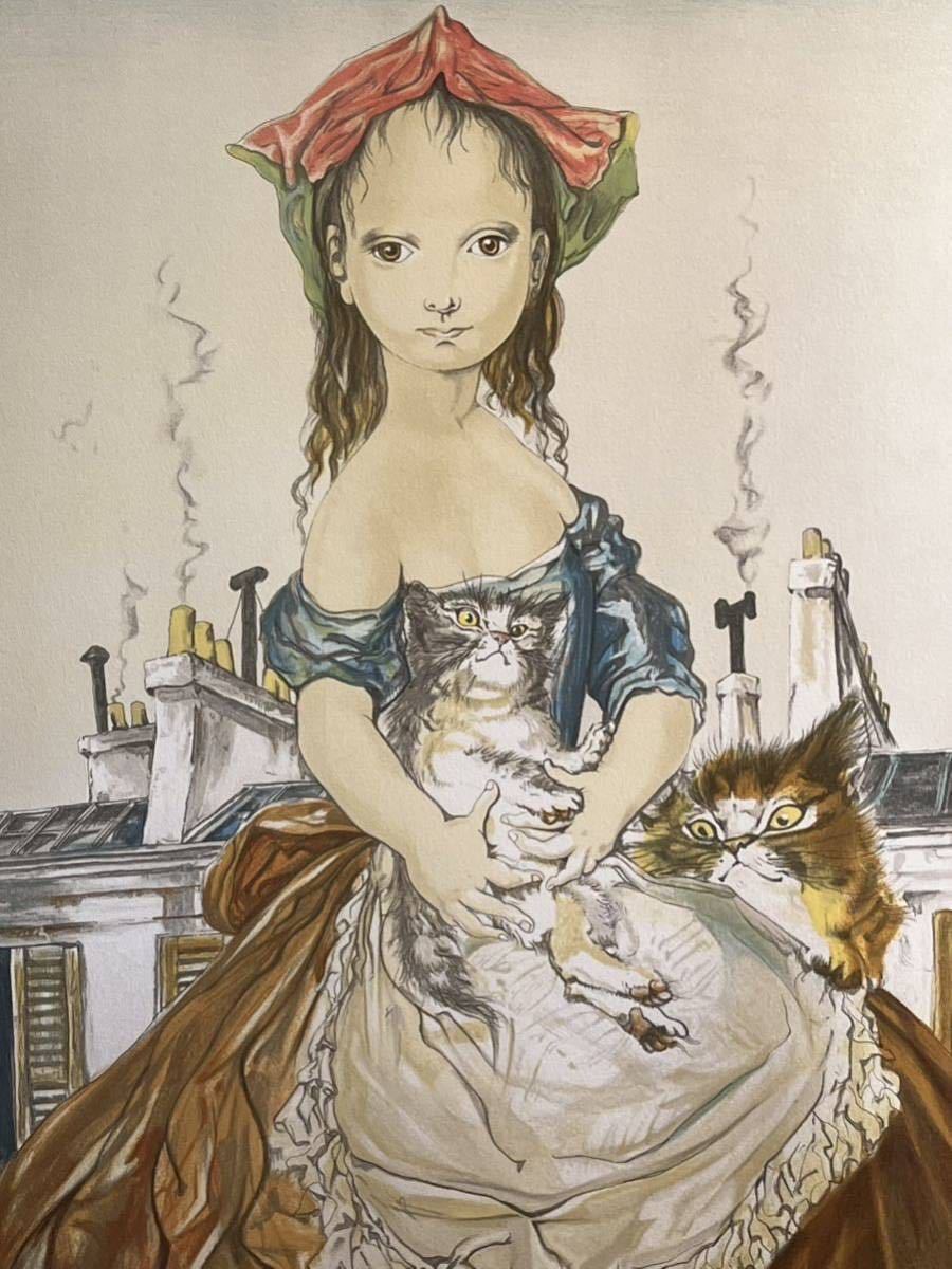 レオナール・フジタ 藤田嗣治 ( カフェ/ Cafe ) 版画 (リトグラフ