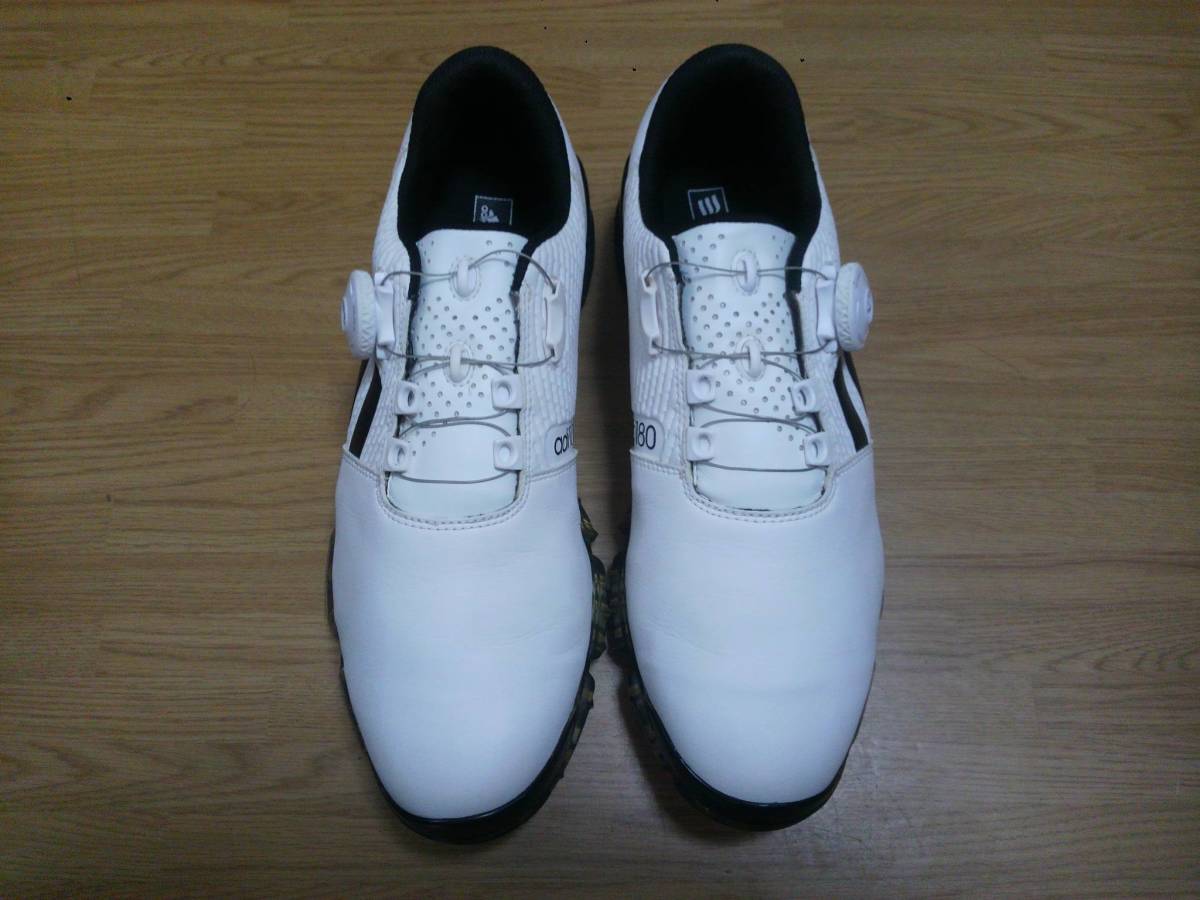 ☆美品☆adidas アディダス ゴルフシューズ adifit180 Boa EVG791003 