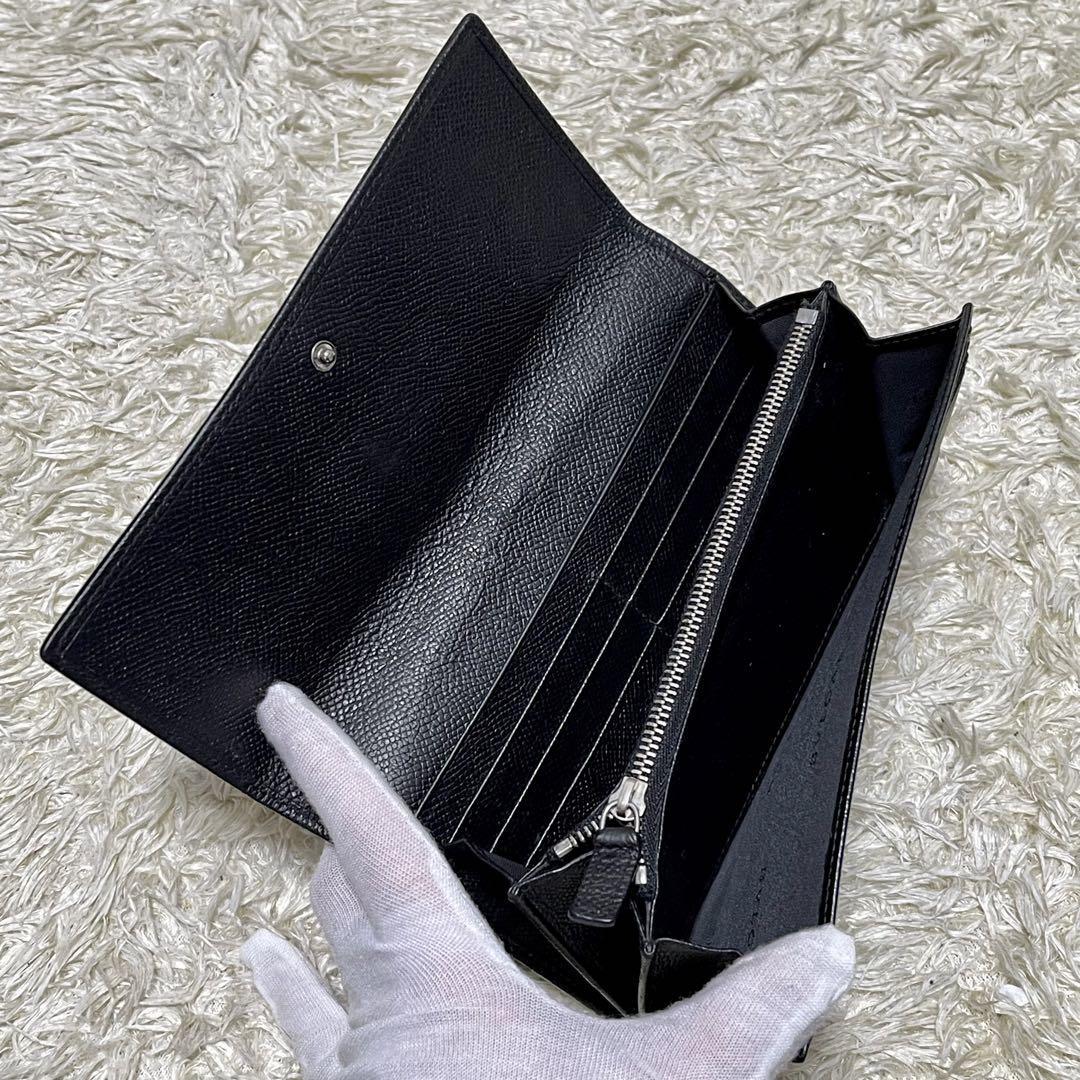 ブルガリ 長財布 サークルロゴ レザー 二つ折り ブルガリ長財布