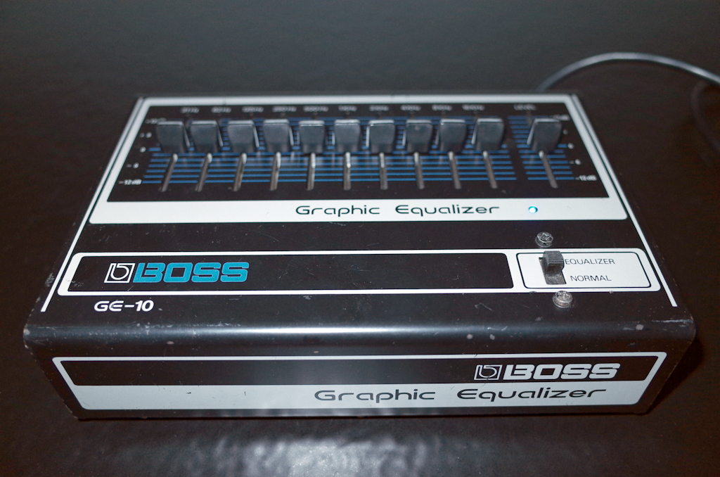 ★ BOSS ボス GE-10 10ch グラフイック イコライザー モディファイ フィルム コンデンサー (A) ★