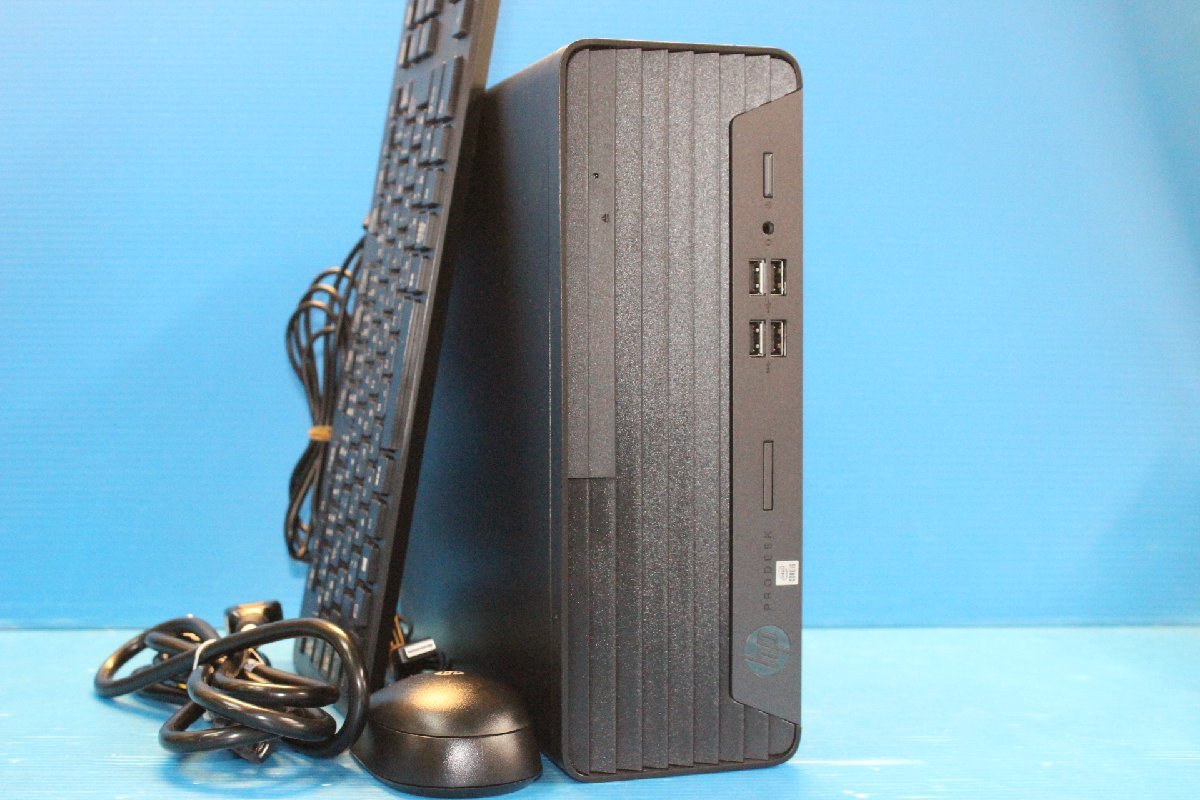 ■HP■ ProDesk 400 G7 SFF [9DF60AV] / Core i5-10500 3.1GHz / メモリ 8GB / HDD 500GB / OSリカバリ済み / キーボード・マウス付属