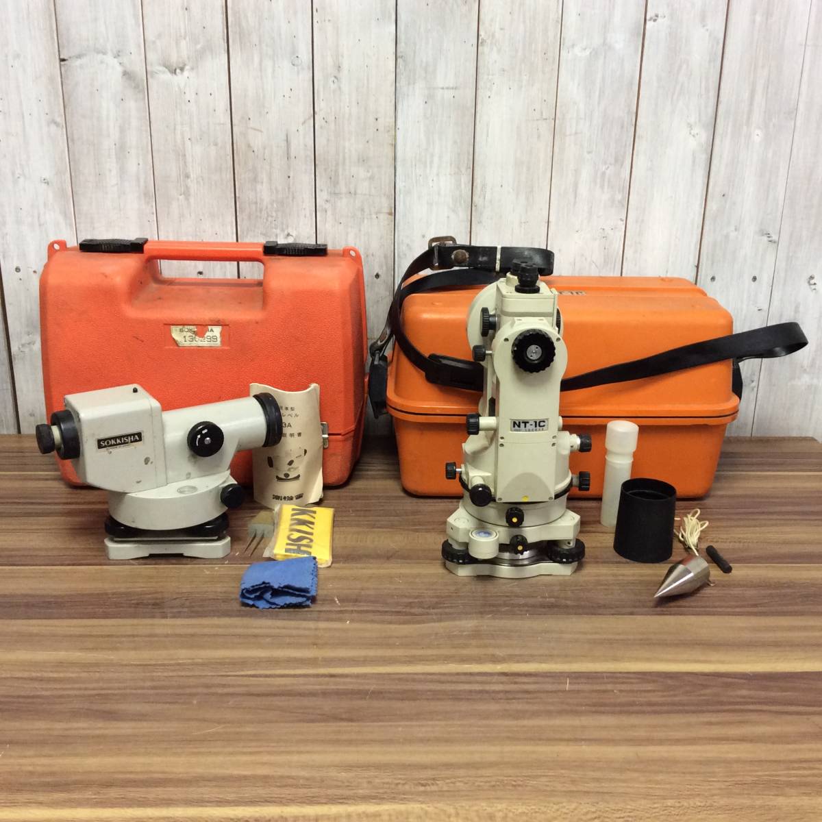 のも様 確認用 130720測量☆ 【RH-6713】中古品 NIKON ニコン セオドライト NT-1C 測