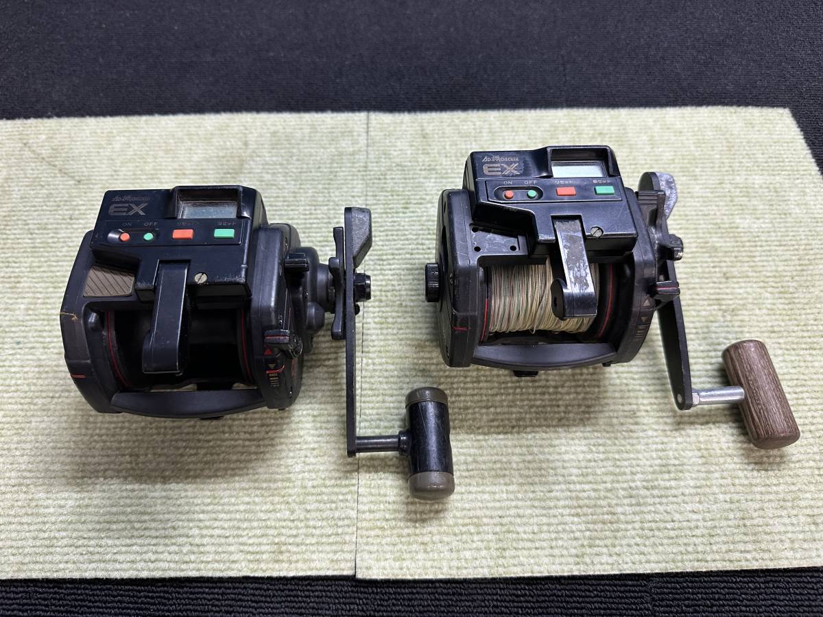 【美品】RYOBI リョービ　AD棚CHECKER EX103 リール　海釣り フィッシング 【美品】RYOBI リョービ AD棚CHECKER EX103 リール 海釣り