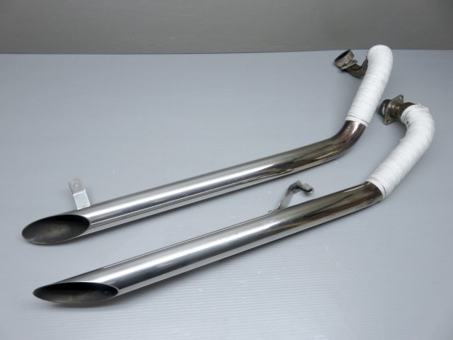 ☆ドラッグスター250 VG02J 社外 スラッシュカットマフラー XVS250