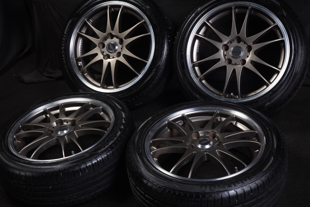 ★バリ山 205/50R17 MEDALLION 2021年製 アルミ付4本セット セレナハイブリッドプレマシーノアヴォクシーエスクァイアステップワゴン等