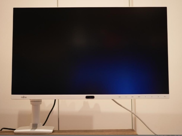 富士通　27型ワイドディスプレイWQHD VL-P27-8T　マルチスタンド型（中古品）