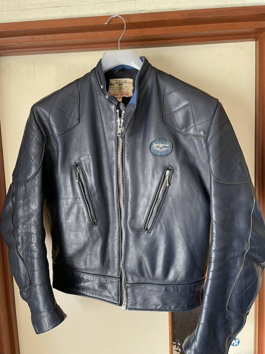 Lewis Leathers ルイスレザー ビンテージ ファントム ダークネイビー
