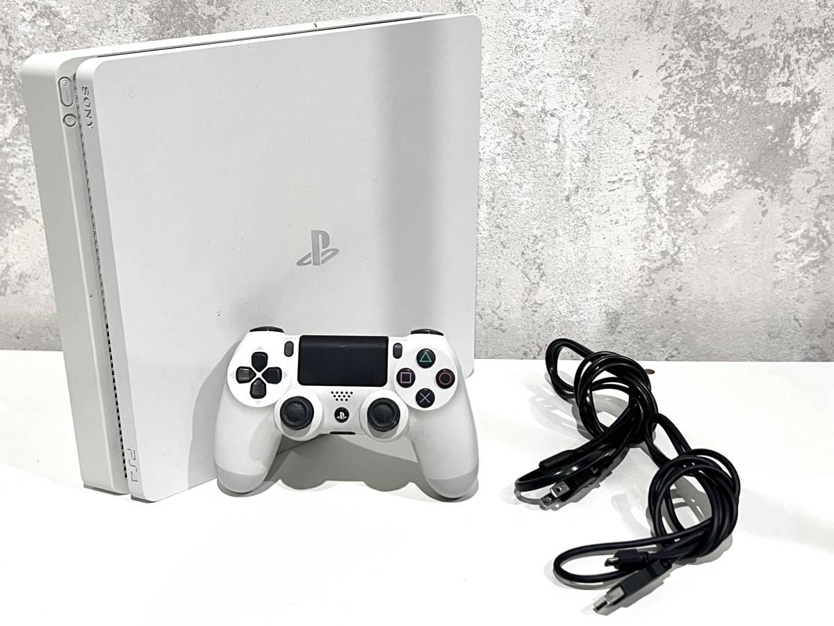 PS4 本体 ホワイト 500GB コントローラー付き PlayStation 4 グレイ