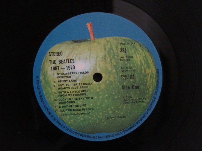 BEATLES☆1967-1970 UK Apple オリジナル 【公式通販】