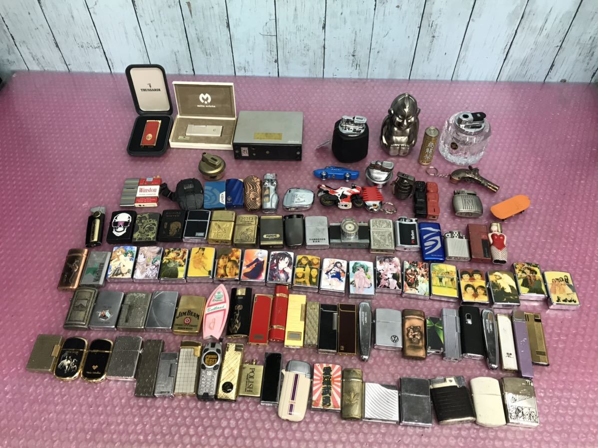  喫煙グッズ ライター 金属製など いろいろまとめ 計約103個 現状品 動作未確認 80s(ガスライター)｜売買されたオークション情報、yahooの商品情報をアーカイブ公開 - オークファン 一般