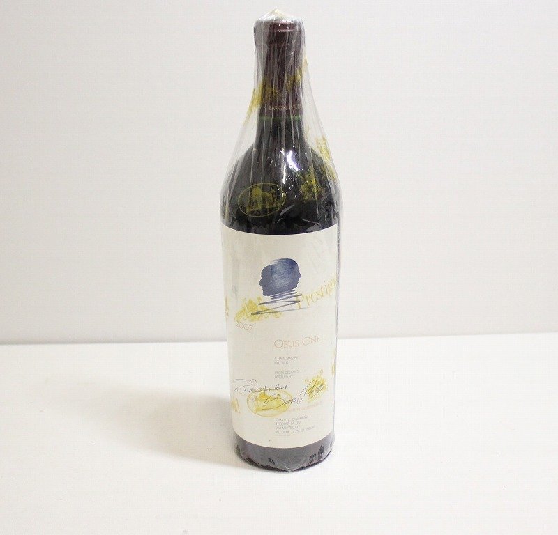 未開栓 OPUS ONE オーパスワン 2007 赤 ワイン 750ml 14.5 未開栓 OPUS ONE オーパスワン 2007 赤 ワイン 750ml 14.5