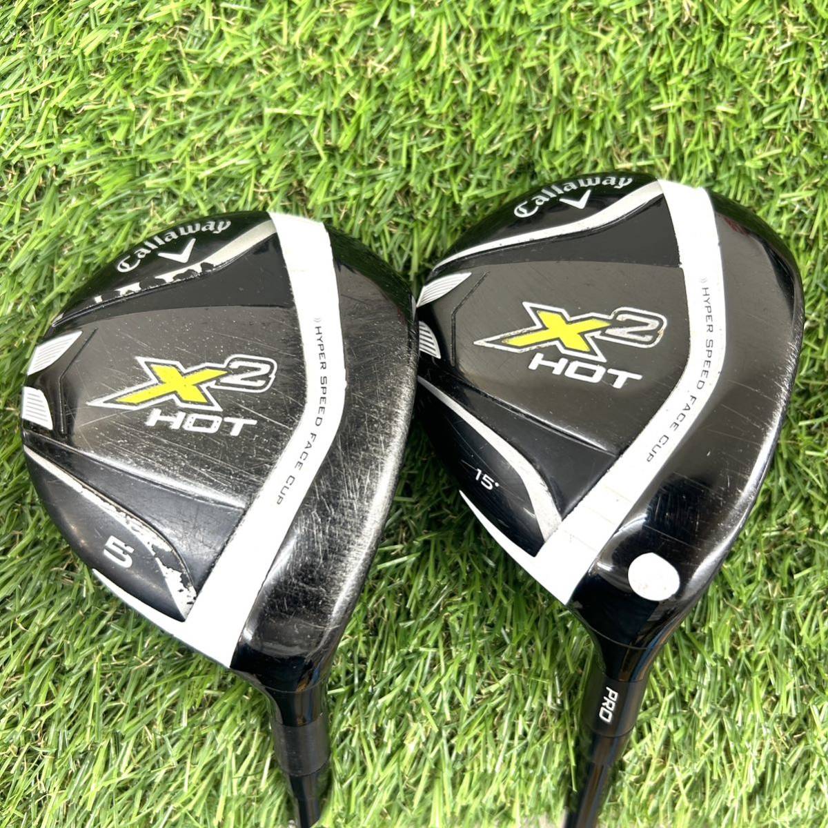 X2 HOT キャロウェイ フェアウェイウッド PRO 5W フェアウェイウッドの 