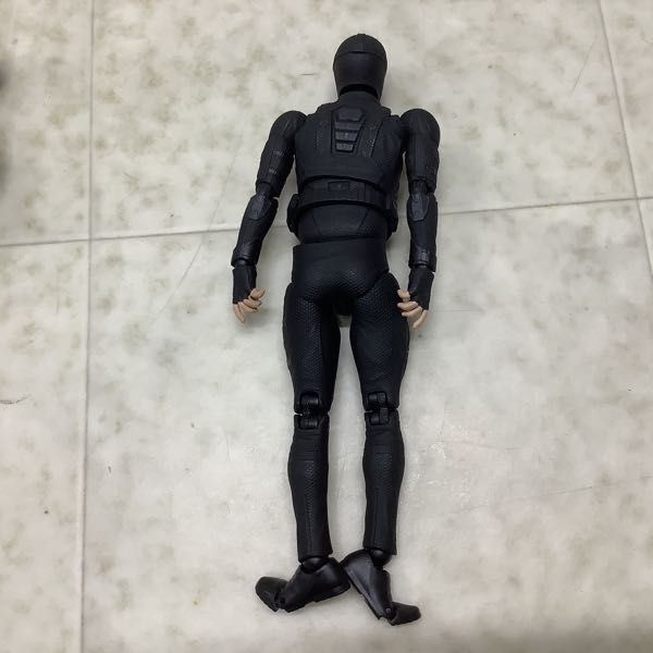 1円〜 ジャンク 箱無 MAFEX スパイダーマン ステルス・スーツ、S.H.