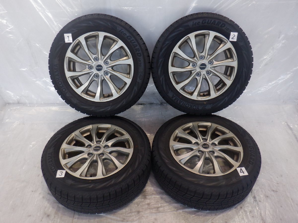 ☆21年製 山あり☆ 5H 114.3 6.5J +54 16インチ 社外品 BS製 BALMINUM