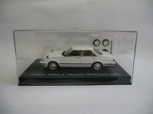 アオシマ 1/43 DISM TOYOTA トヨタ mark-Ⅱ マーク2 グランデ
