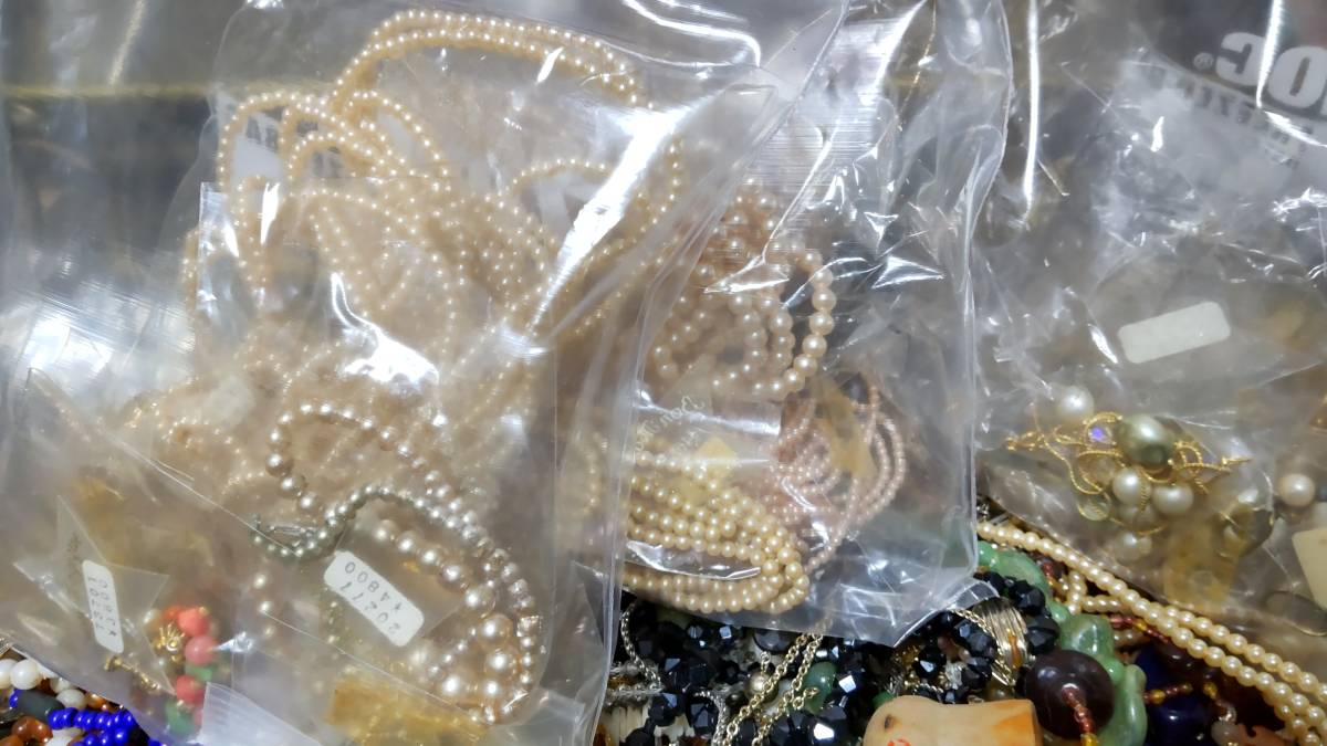 遺品整理品 アクセサリー まとめ売り 大量セット イミテーション 約7